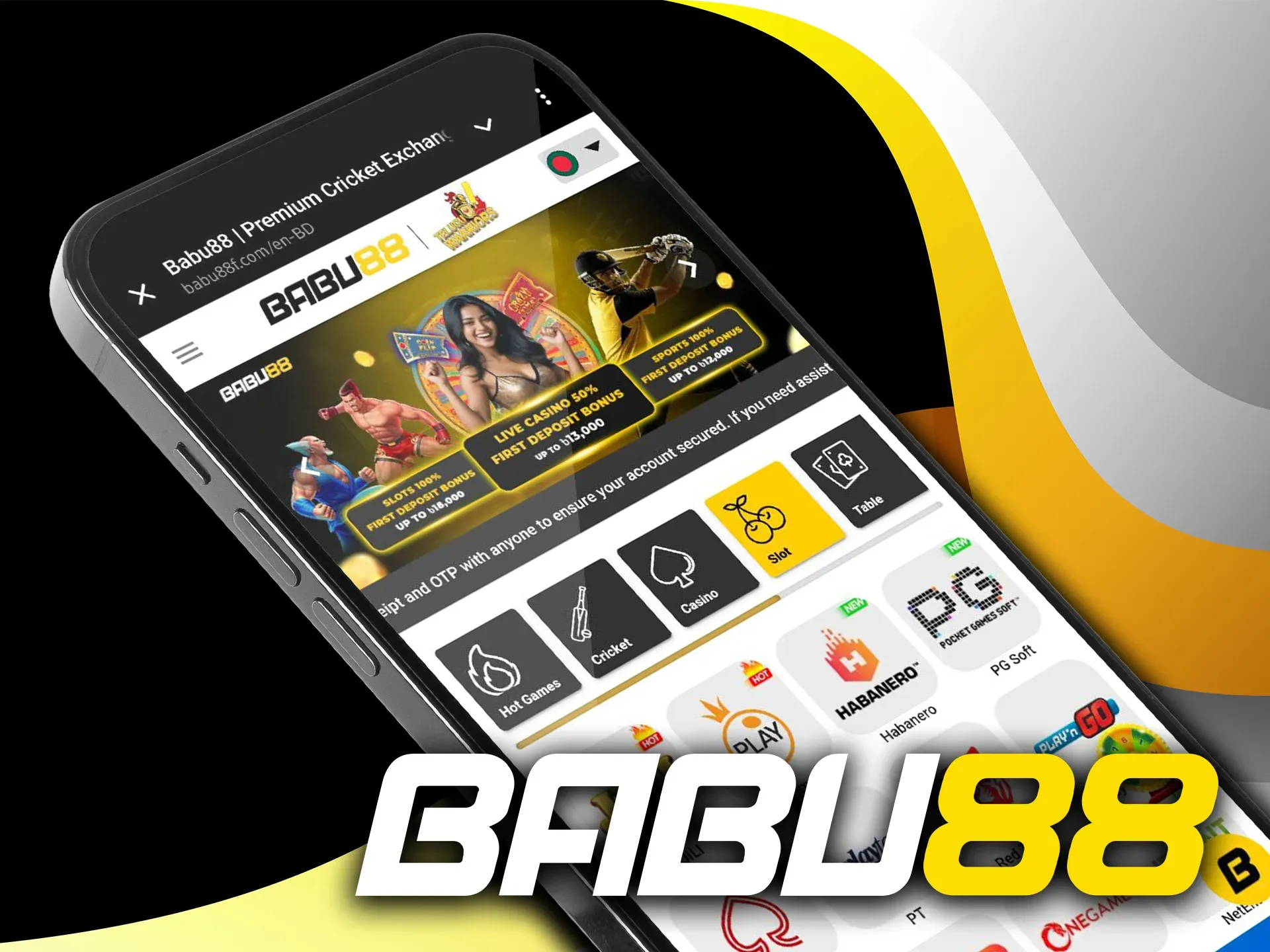 The mobile version of the Babu88 website is available on any device.