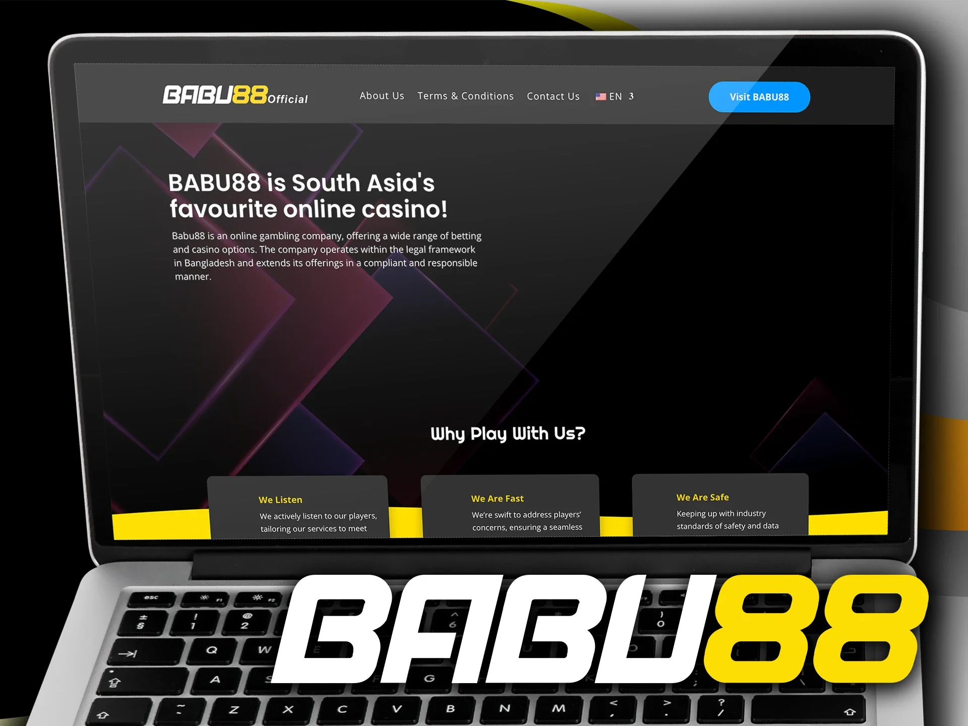 Babu88 casino stands for fair and licensed gambling.