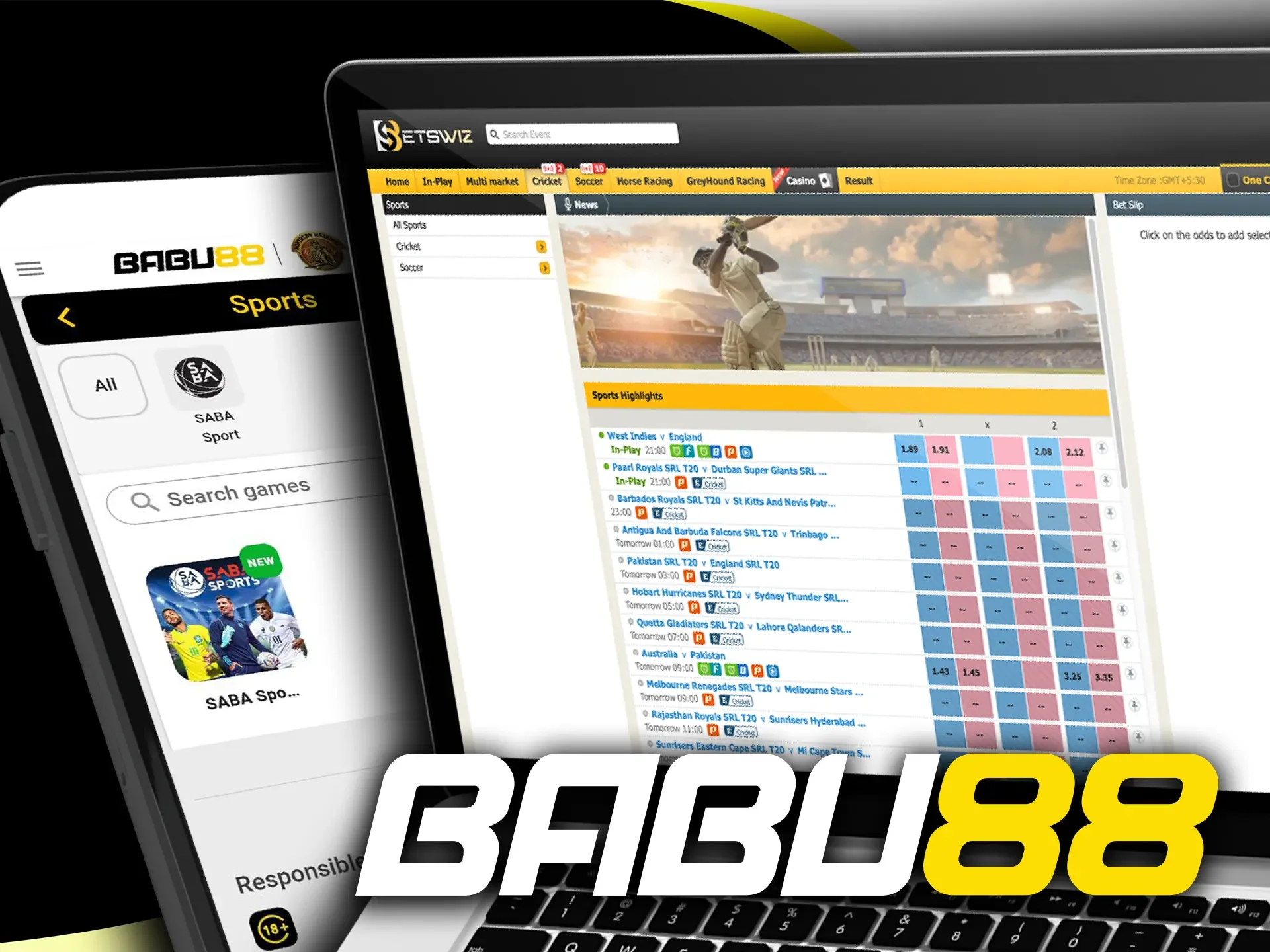 Classic pre-match bets are available at Babu88.