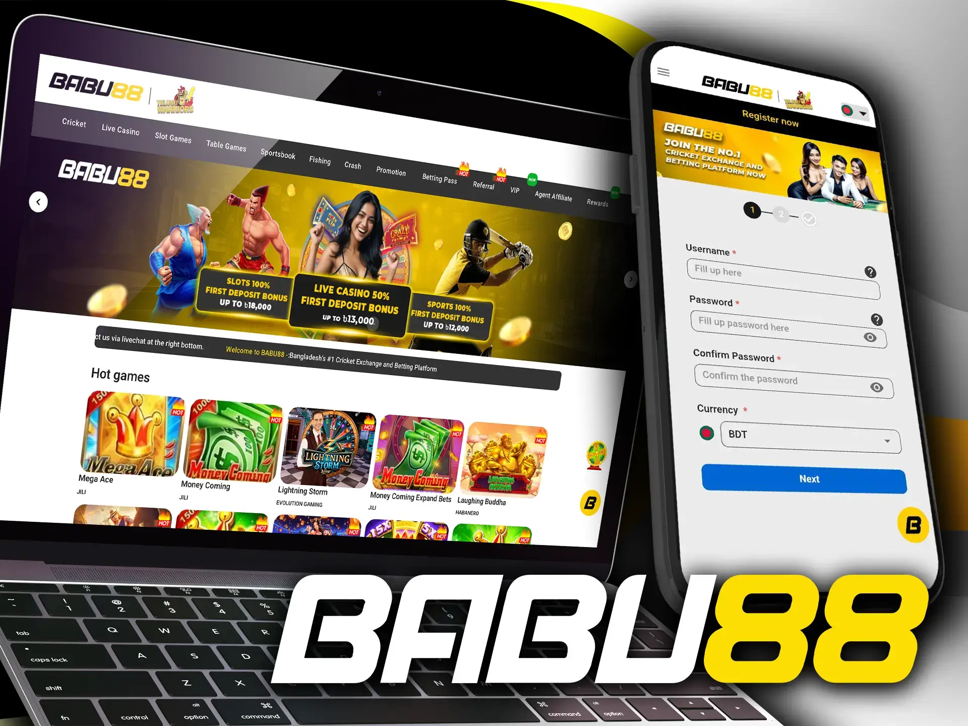 Exclusive features are available after creating a Babu88 account.